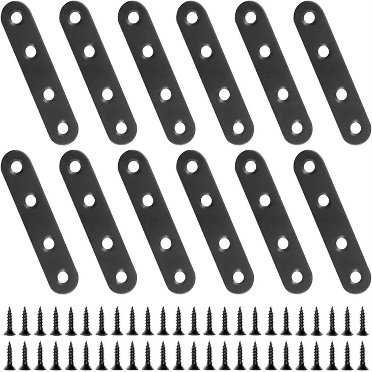 سٹینلیس سیدھا فلیٹ میٹل بریس بریکٹ